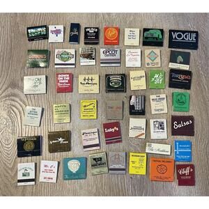 Matchbooks Most In Texas Matchbook Lot- Restaurants H96